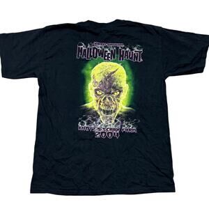 Rare Vintage 2004 Knotts Scary Farm Zombie T Shirt Men's Large